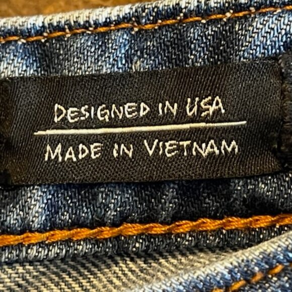 MISS ME JB5201P32 Medium Distressed CROP Jeans‎ Size 26 Boyfriend Style - Picture 10 of 11